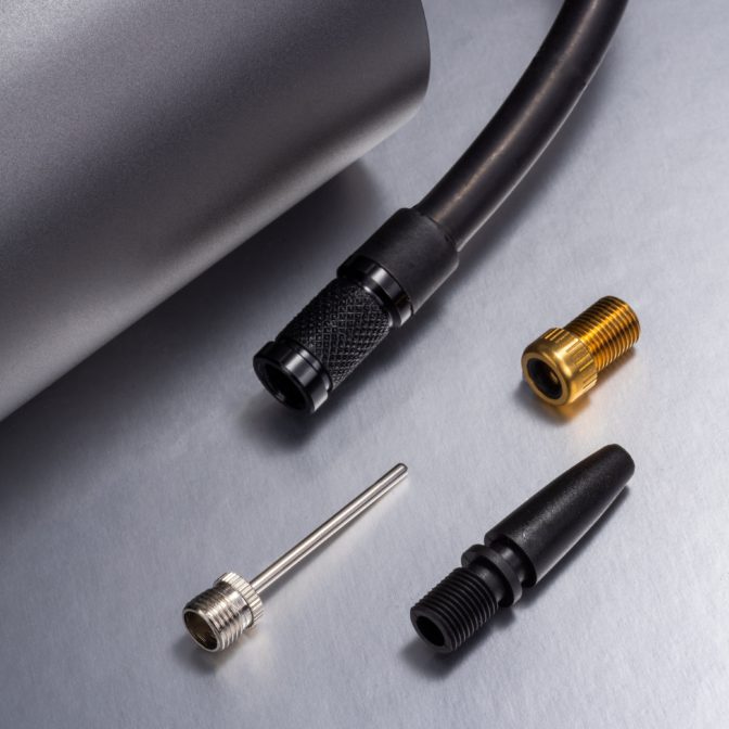 MOJIETU空気入れのバルブの写真