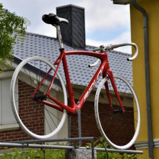 ピストバイクの空気入れについて