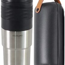 SOLOCANOポータブルコーヒーメーカー(ソロカノ)ワンセット シルバー